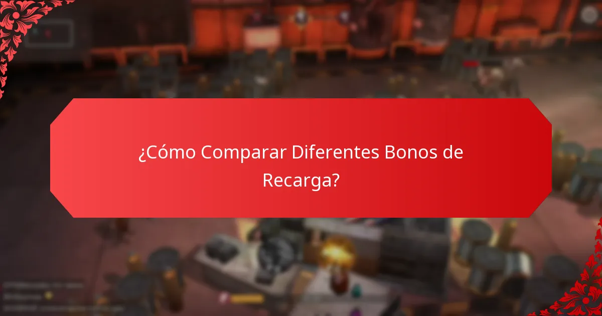 ¿Cómo Funcionan los Eventos Promocionales para Bonos de Recarga?