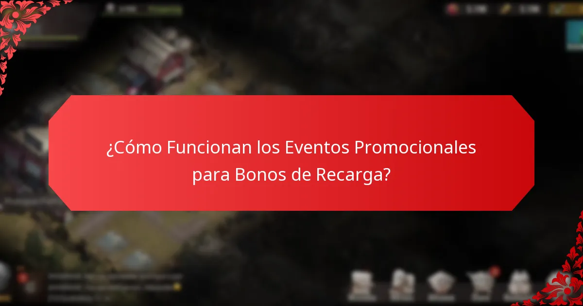 ¿Qué Bonos de Recarga Están Actualmente Disponibles?