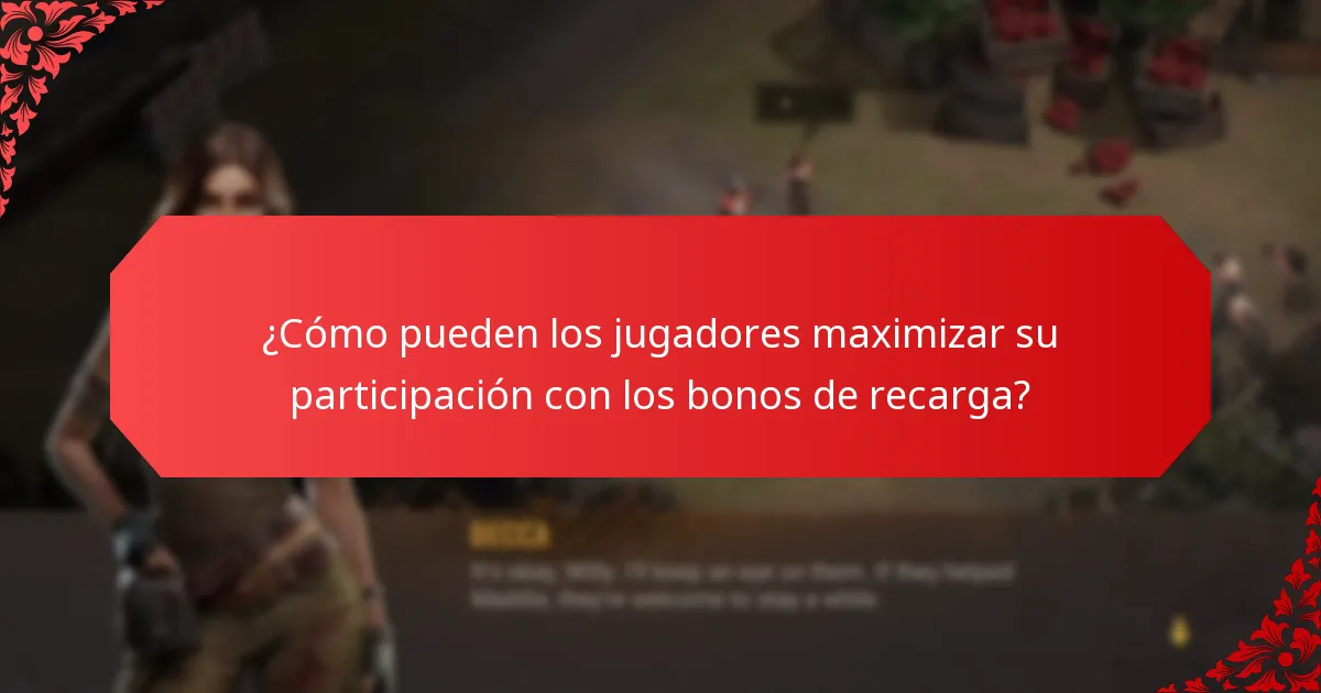 ¿Qué eventos especiales ofrecen bonos de recarga exclusivos?