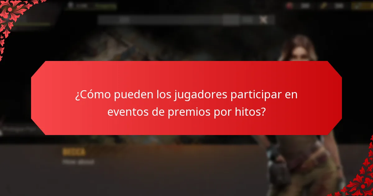 ¿Por qué es importante la urgencia para los premios por hitos?