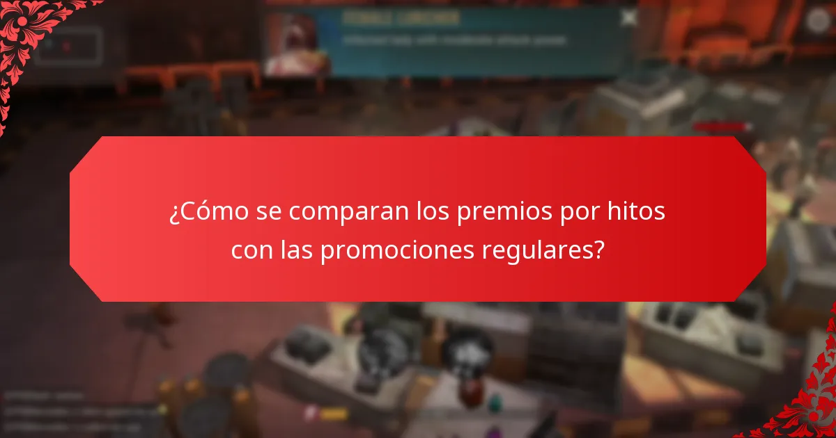 ¿Cuáles son los eventos especiales relacionados con los premios por hitos?