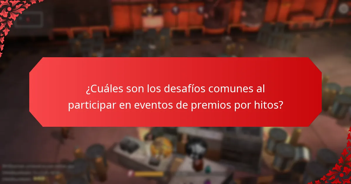 ¿Cómo pueden los jugadores participar en eventos de premios por hitos?